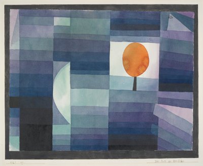 Der Bote des Herbstes da Paul Klee
