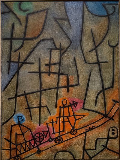 La conquista della montagna da Paul Klee