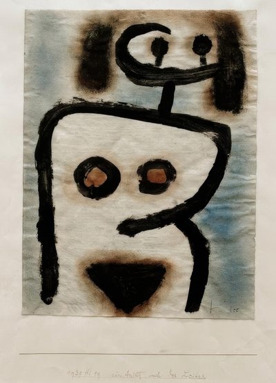 Un volto anche del corpo da Paul Klee