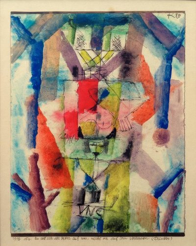 Il Signore dovrebbe dipendere da noi, non noi da lui da Paul Klee