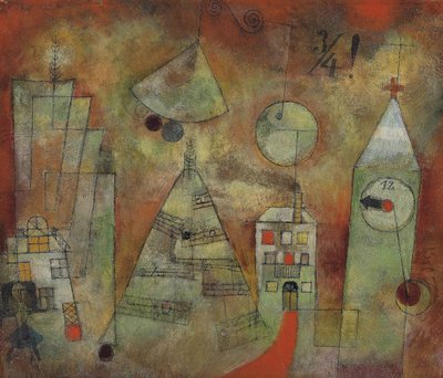 Ora fatale alle undici e tre quarti, 1922 da Paul Klee
