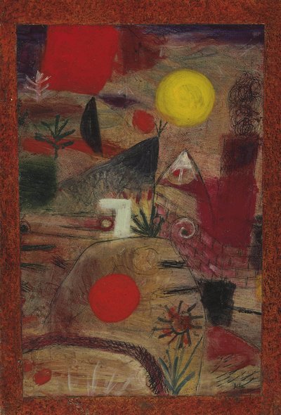 Feier und Untergang Celebrazione e caduta, 1920 da Paul Klee