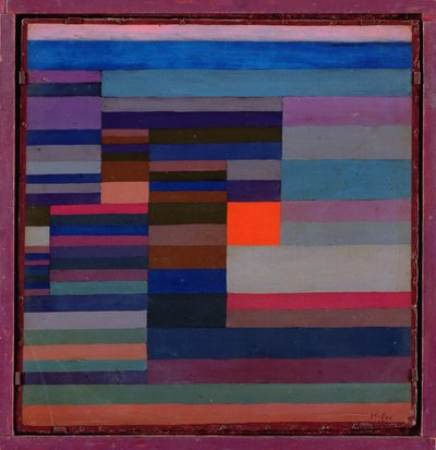 Fuoco nella sera da Paul Klee