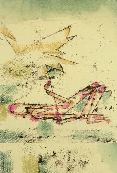 Lampo di fulmine da Paul Klee