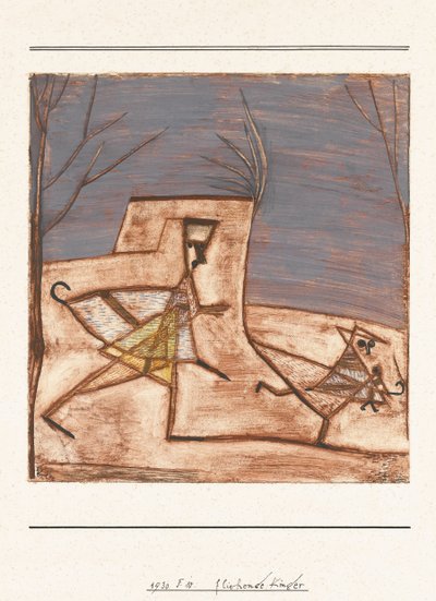 Bambini in fuga, 1930 da Paul Klee