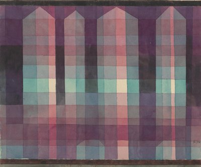 Quattro Torri, 1923 da Paul Klee
