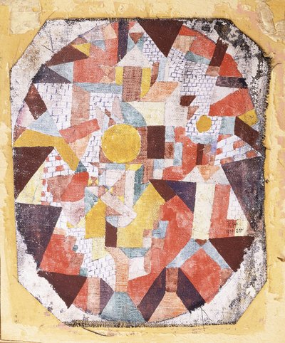 Luna piena nel mattone da Paul Klee