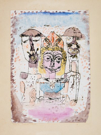 Greci e barbari, 1920 da Paul Klee