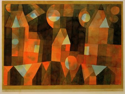 Case sul ponte da Paul Klee