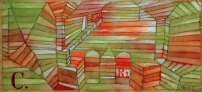 Ingresso alla sala C R 2 da Paul Klee