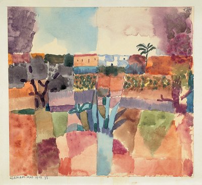 Hammamet, 1914 da Paul Klee