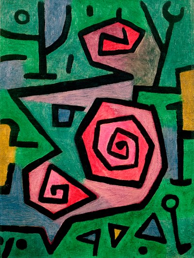 Rose eroiche da Paul Klee