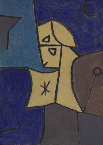 Alto Guardiano Hoher Wächter, 1940 da Paul Klee
