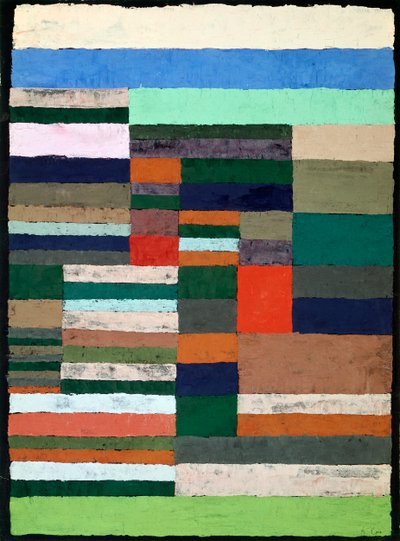 Altimetria individualizzata delle strisce di Paul Klee (1879-1940) da Paul Klee