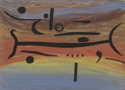 Strumenti, 1938 da Paul Klee