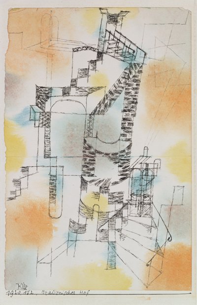 Cortile italiano da Paul Klee