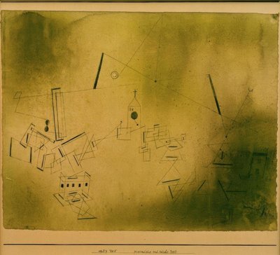 Tempo cosmico e terrestre da Paul Klee