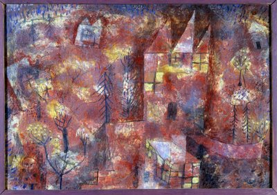 Paesaggio con bambino da Paul Klee
