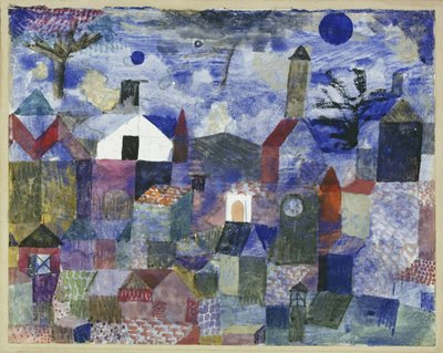 Paesaggio in blu da Paul Klee