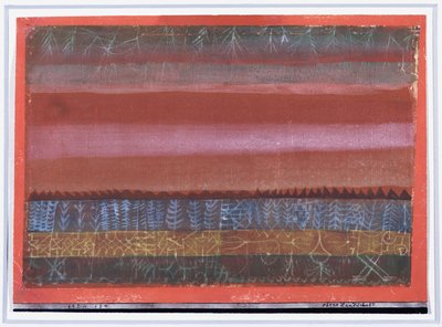 Paesaggio stratificato da Paul Klee