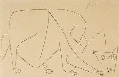 Gatto in Agguato da Paul Klee