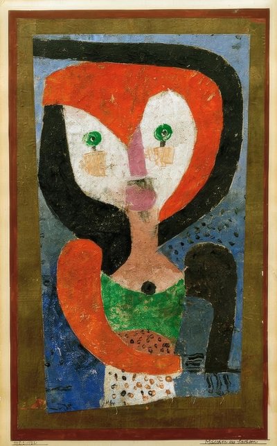 Ragazza della Sassonia da Paul Klee