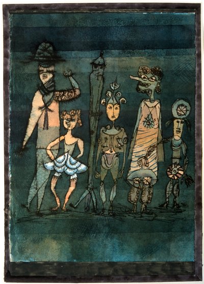 Maschere, 1923 da Paul Klee