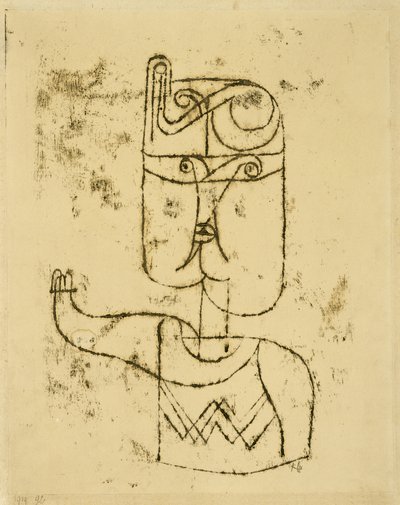 Ritratto matematico. 1919 da Paul Klee