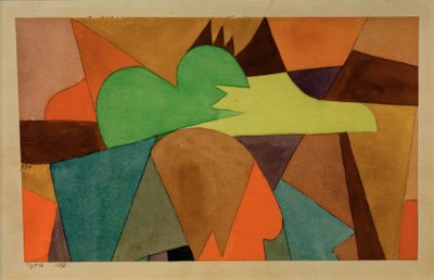 Con i pizzi marroni da Paul Klee