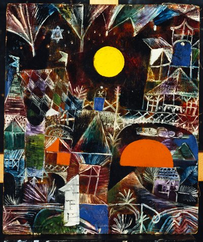 Moonrise - Sunset da Paul Klee