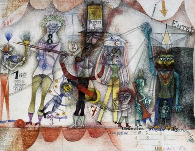 Musica alla fiera da Paul Klee