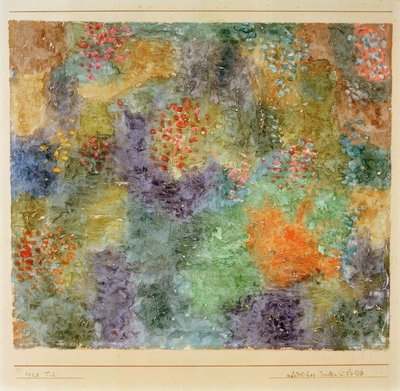 Giardino settentrionale in fiore da Paul Klee