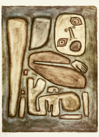 Scoppio di paura III, 1939 da Paul Klee