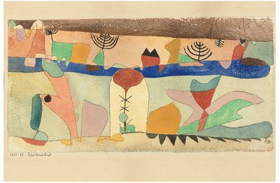 Paesaggio del parco da Paul Klee