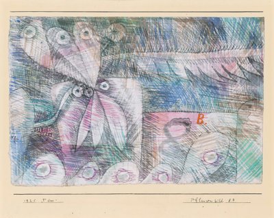 Pflanzen Bild 8.B. da Paul Klee