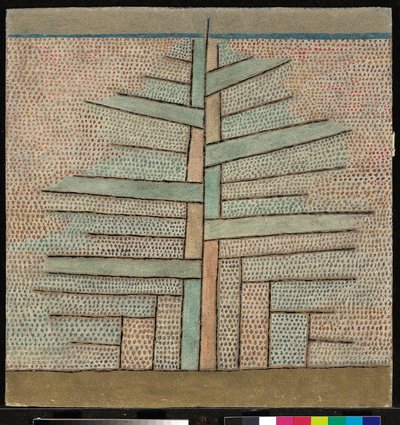 Pino - Peinture de Paul Klee (1879-1940) da Paul Klee
