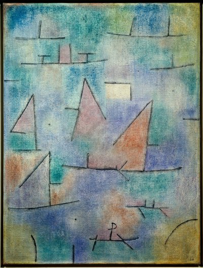 Porto e Barche a Vela da Paul Klee