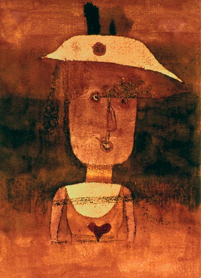 Ritratto della signora P nel Sud, 1924 da Paul Klee