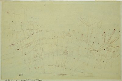 Vegetazione preistorica da Paul Klee