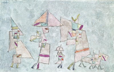 Passeggiata in Oriente da Paul Klee