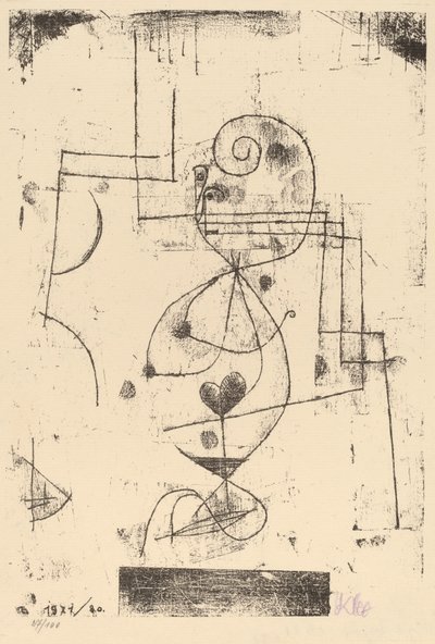 Regina di cuori da Paul Klee