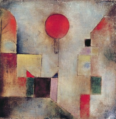 Palloncino rosso da Paul Klee