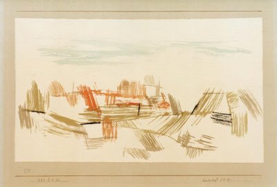 Immagine di viaggio 3. H. 25 da Paul Klee