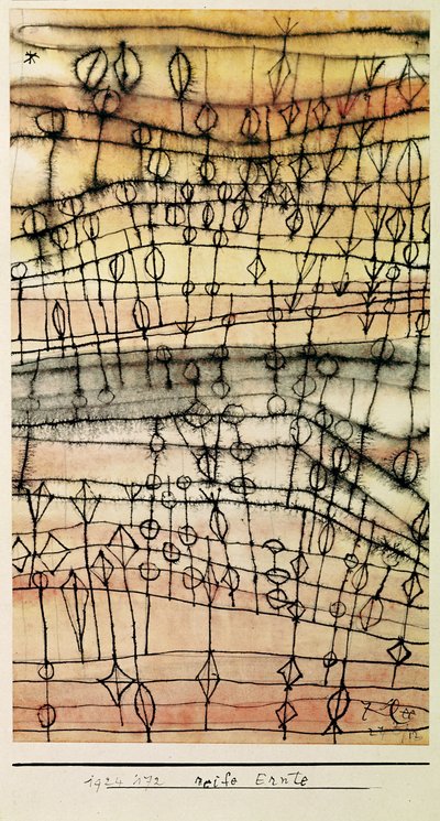 Raccolto maturo da Paul Klee