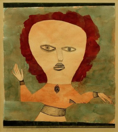 Attore come donna da Paul Klee