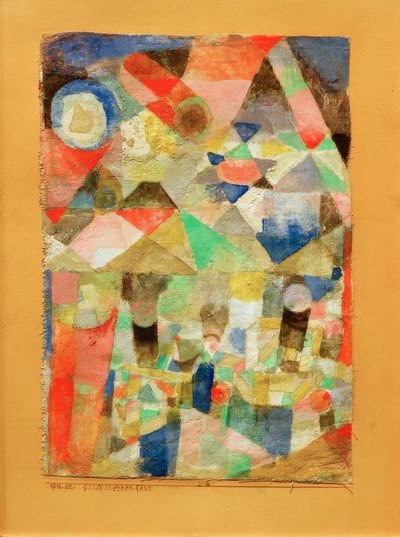 Festa delle stelle delle navi da Paul Klee