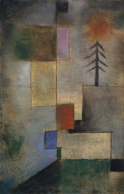Piccolo quadro di abeti da Paul Klee