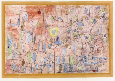 Fogliame Rado da Paul Klee