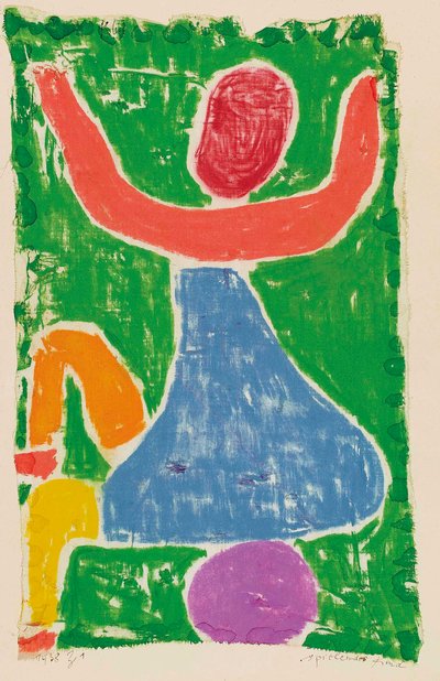 Bambino che gioca, 1938 da Paul Klee
