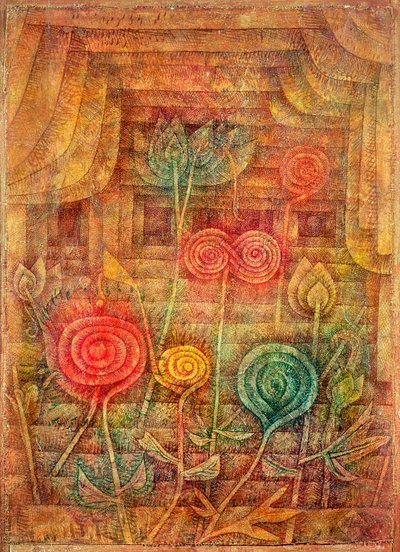 Fiori a spirale da Paul Klee